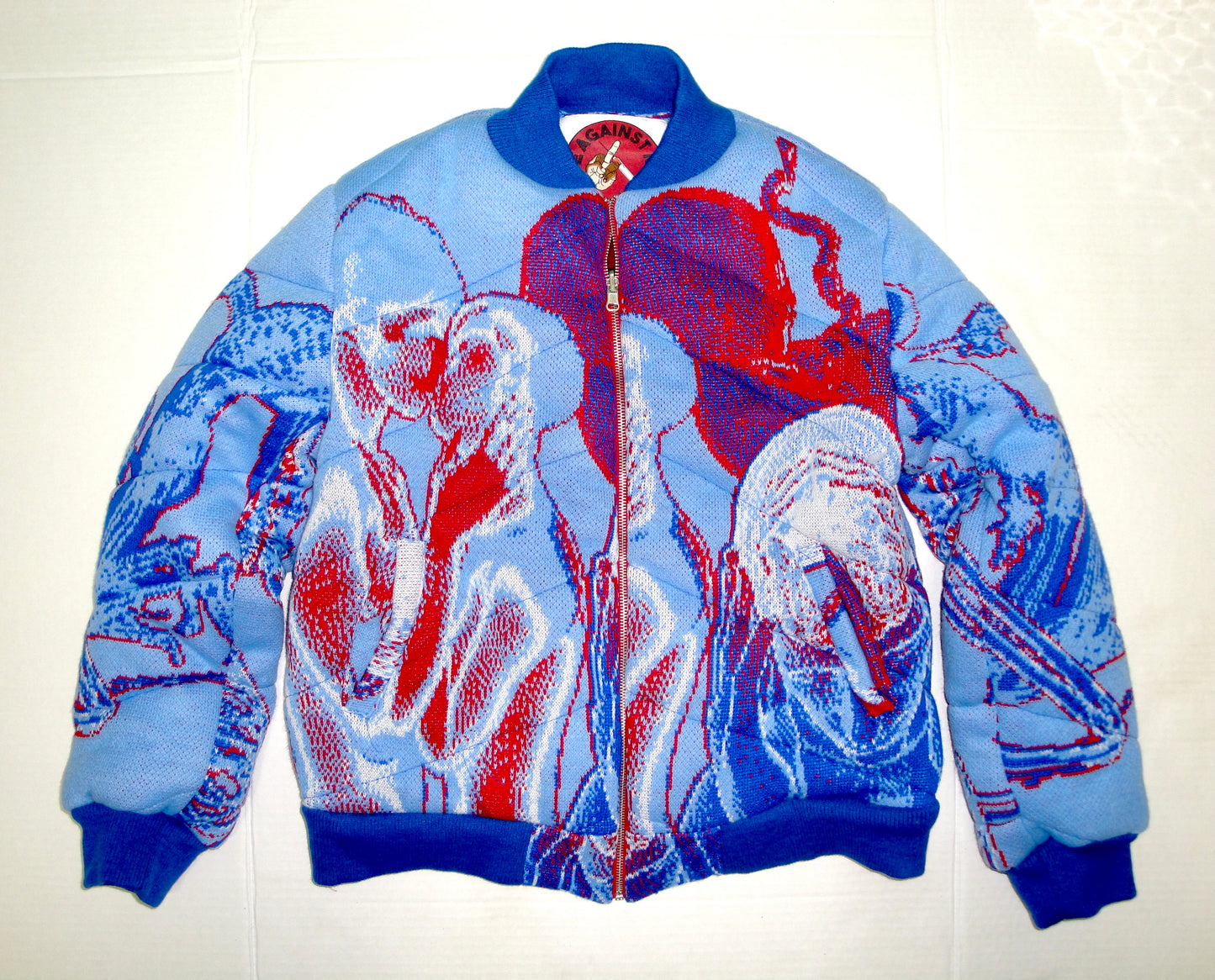 Pregnancy Scares Knit Bomber