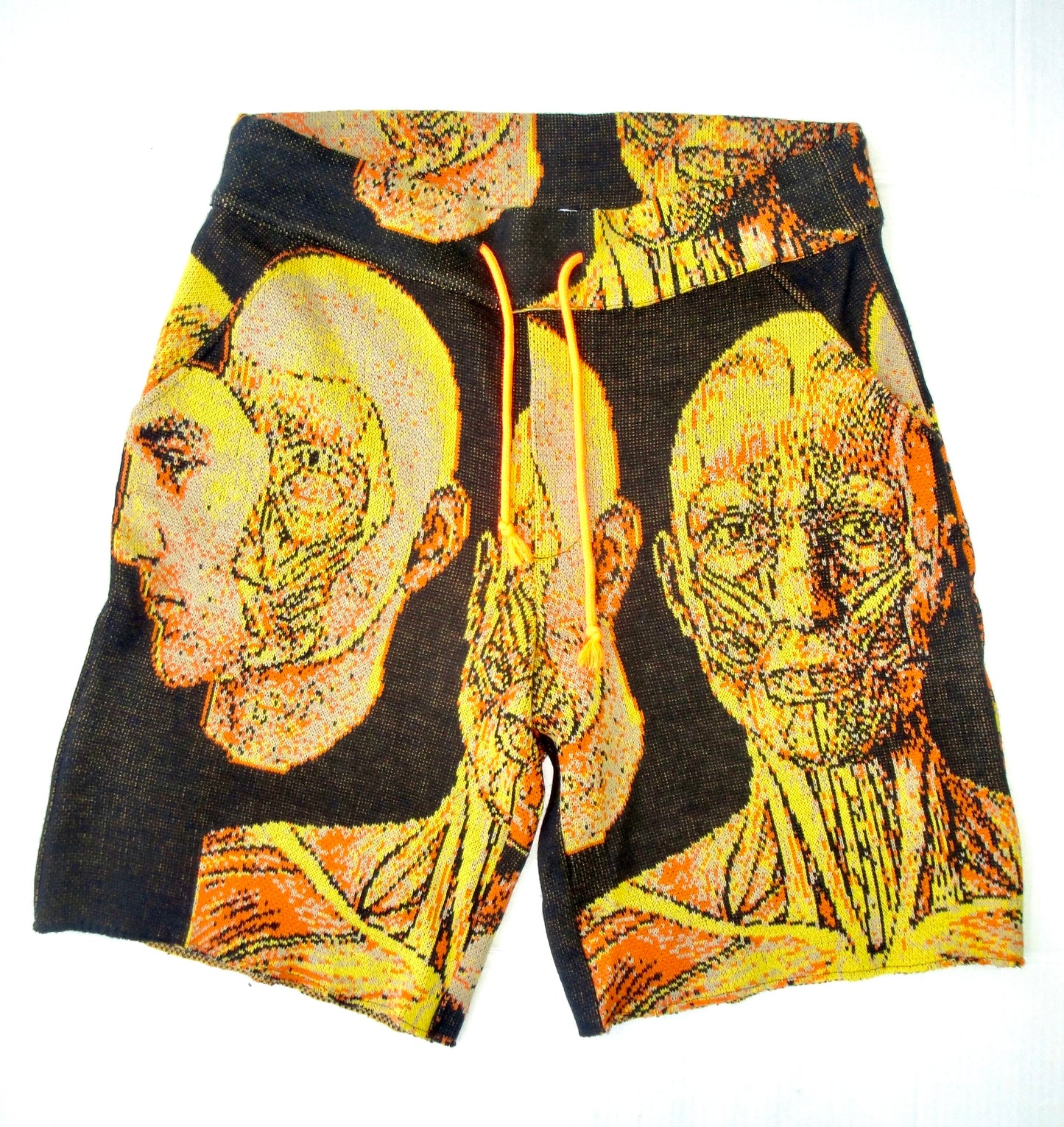 Transparency Knitted Shorts