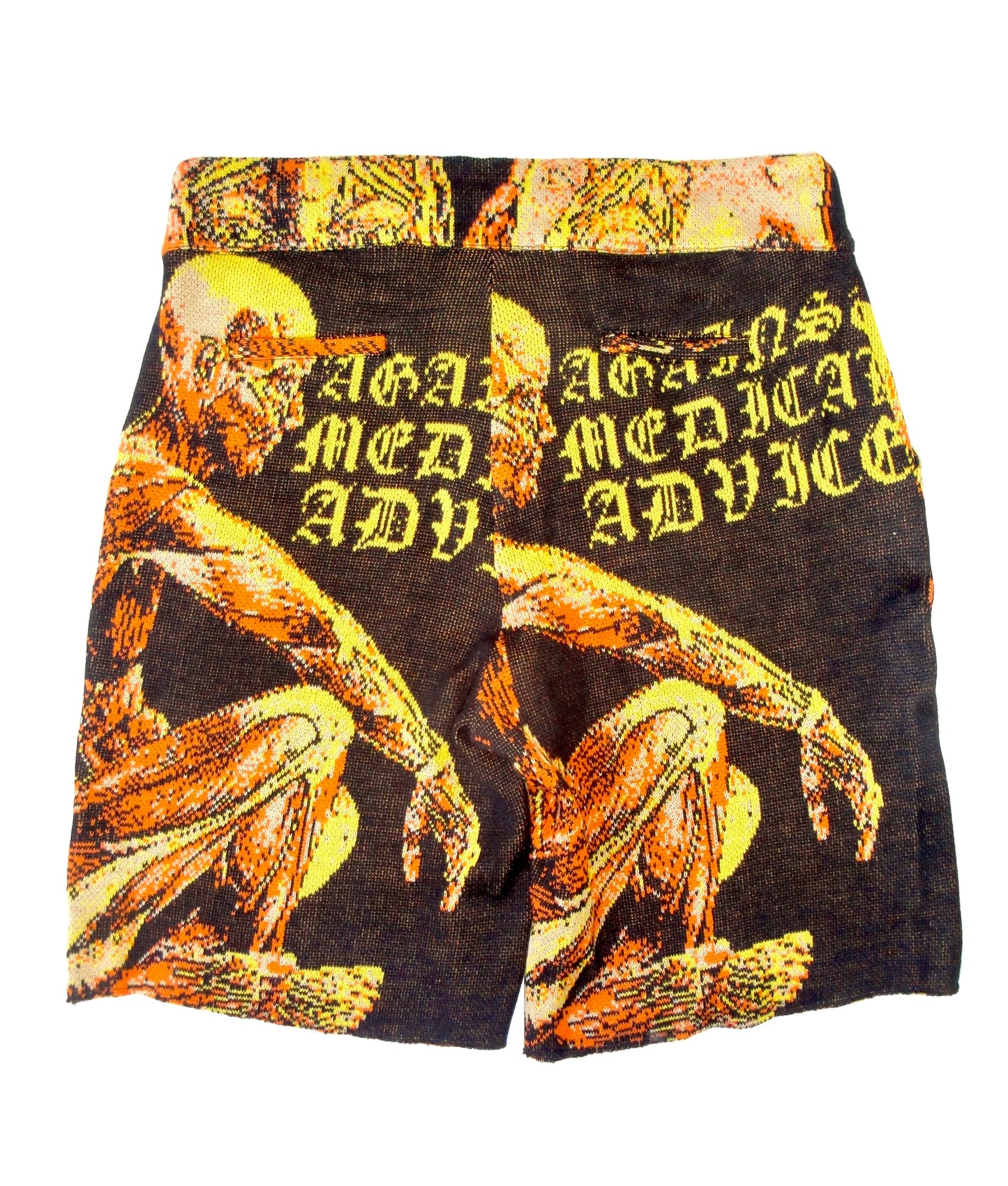 Transparency Knitted Shorts