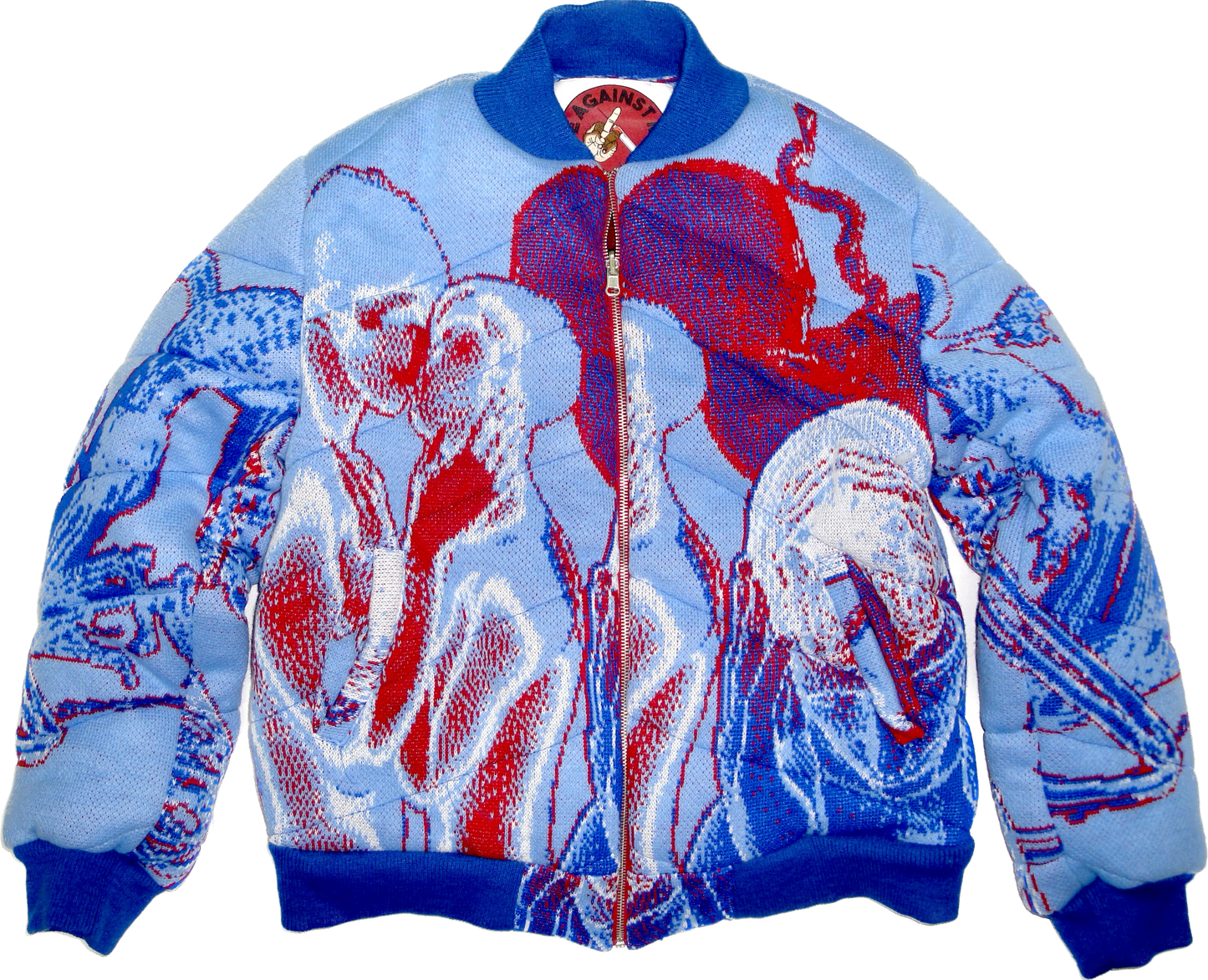 Pregnancy Scares Knit Bomber