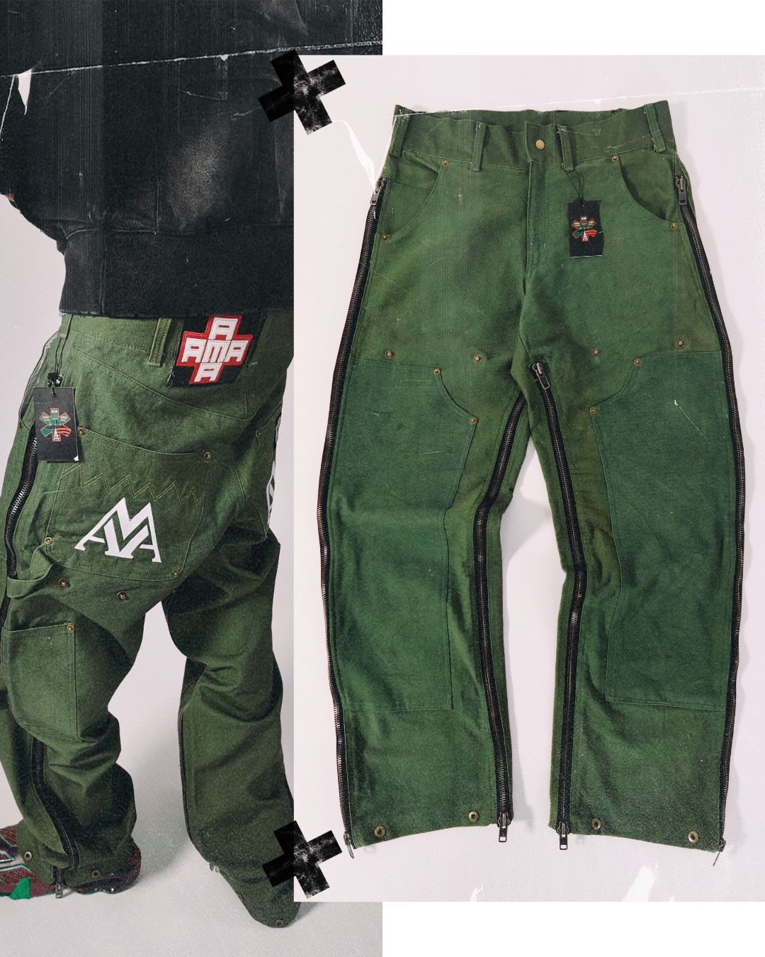 AMA Convertible Carpenter Army Medic Green