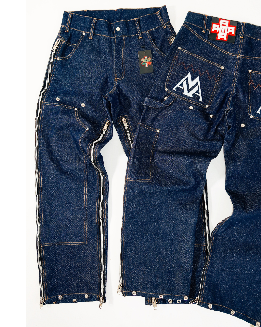 AMA Convertible Carpenter Raw Denim