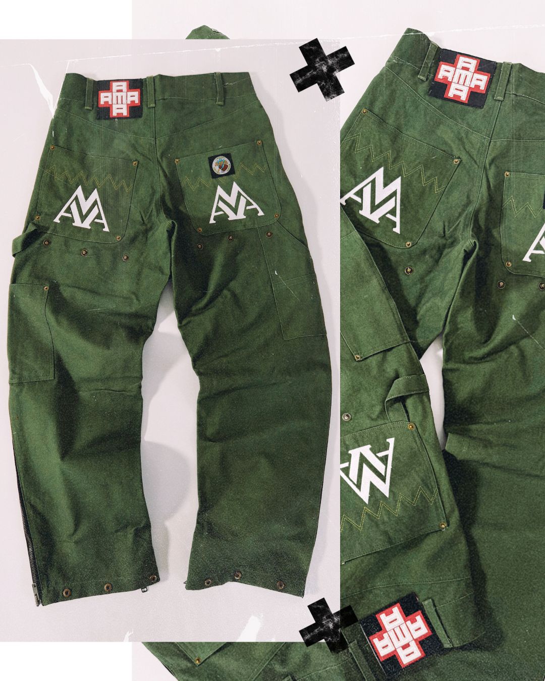 AMA Convertible Carpenter Army Medic Green