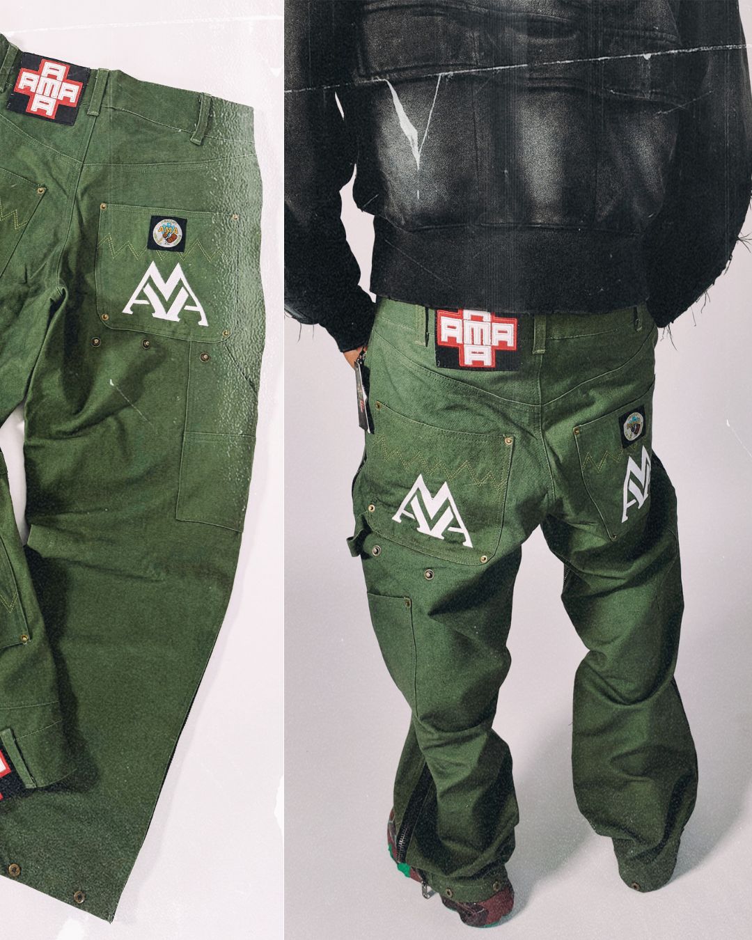 AMA Convertible Carpenter Army Medic Green