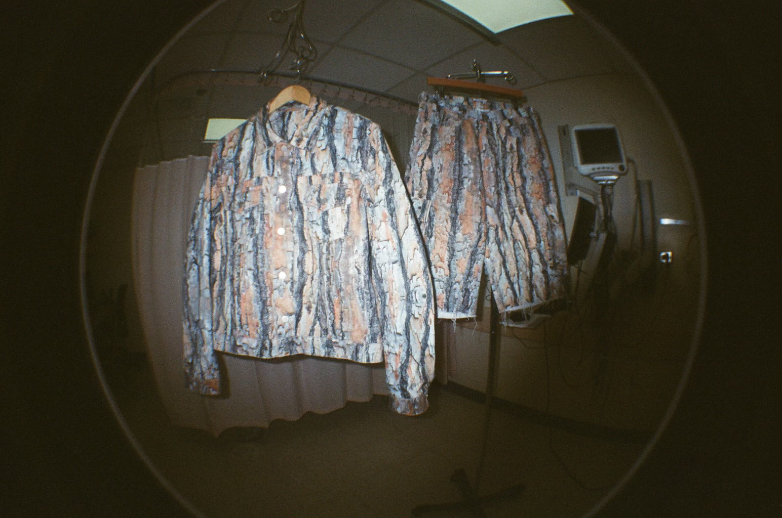 AMA Skin Bark Camo Denim Jacket