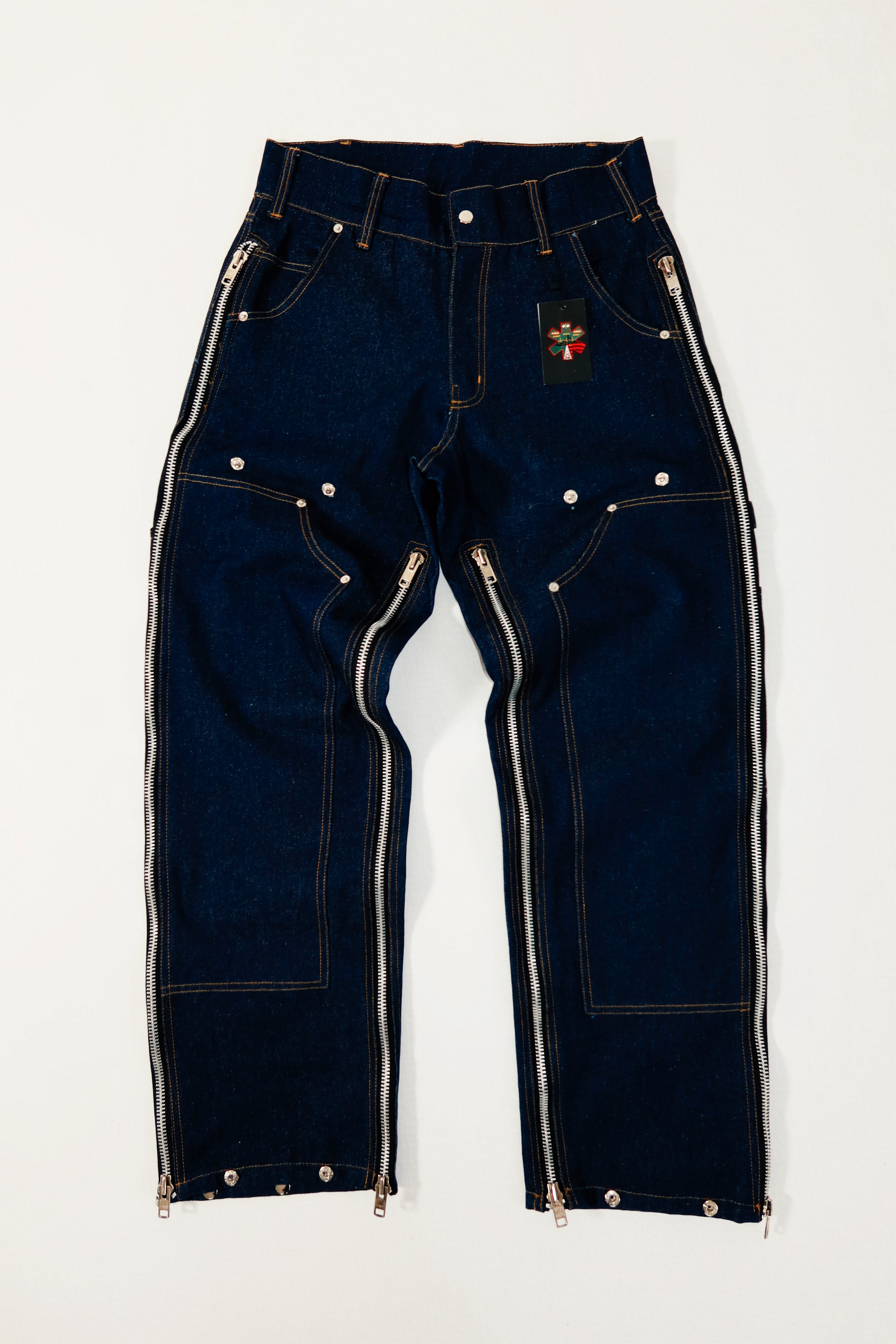 AMA Convertible Carpenter Raw Denim